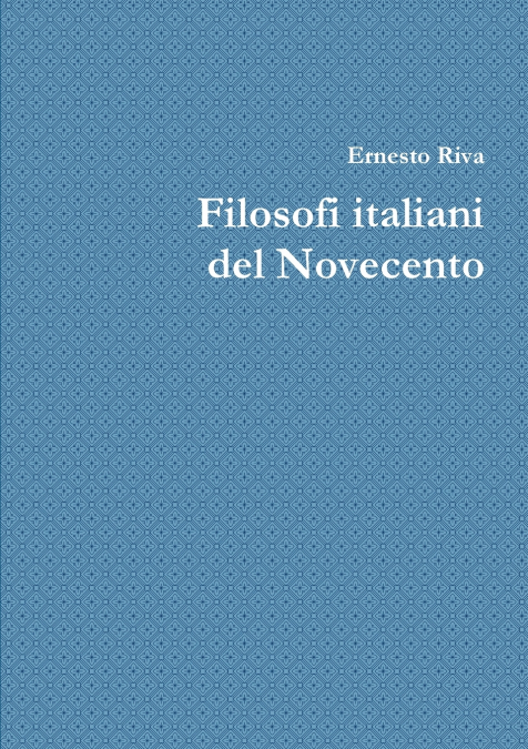 Filosofi italiani del Novecento