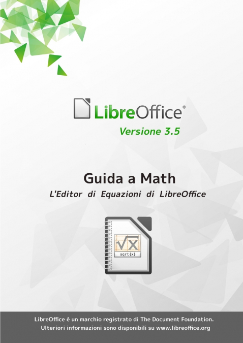Guida a Libreoffice Math 3.5