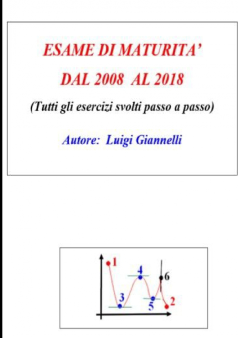 ESAME DI MATURITA’ DAL 2008 AL 2018 (Tutti gli esercizi svolti passo a passo