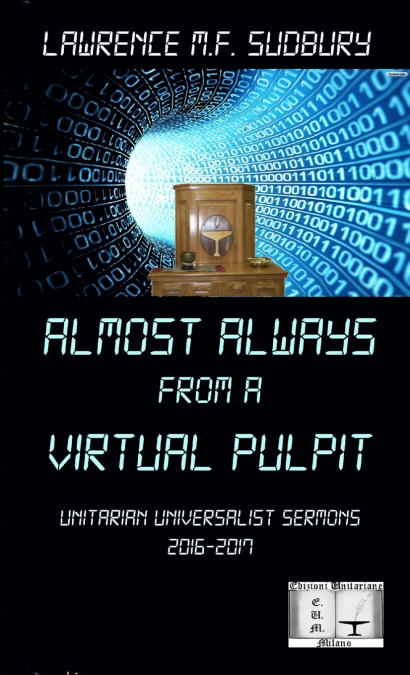 Almost always from a virtual pulpit