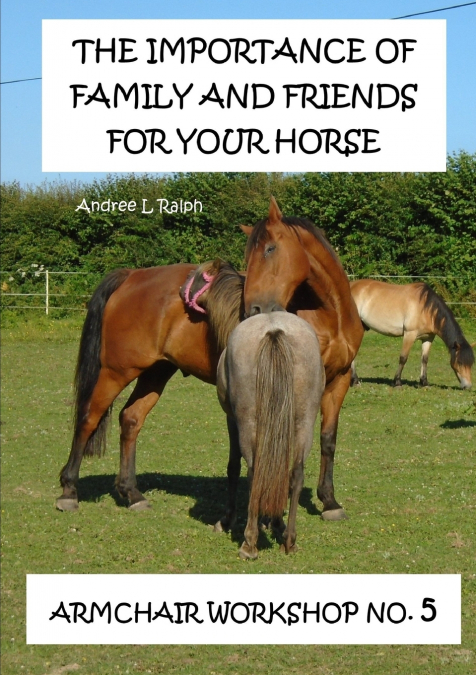 The Importance Of Family And Friends For Your Horse - Armchair Workshop No,5