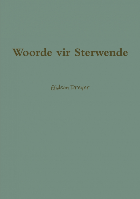 Woorde vir Sterwende