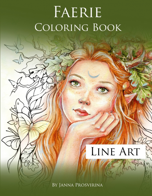 Faerie Coloring Book
