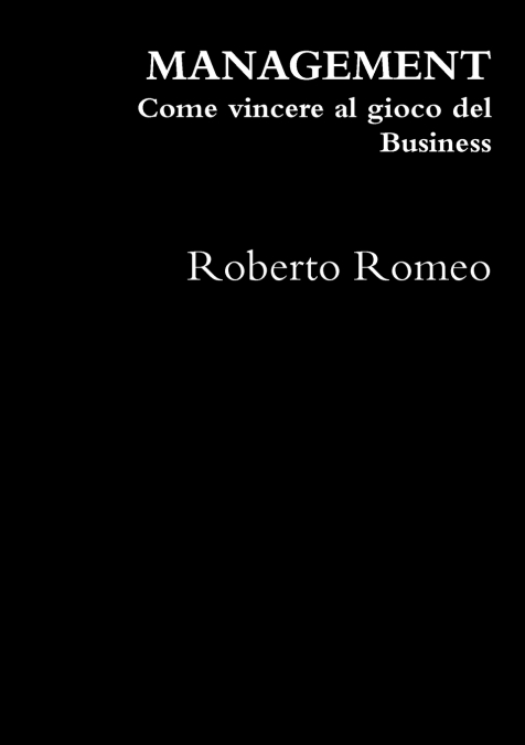 Imprenditore Vincente