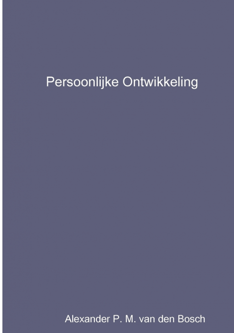 Persoonlijke Ontwikkeling