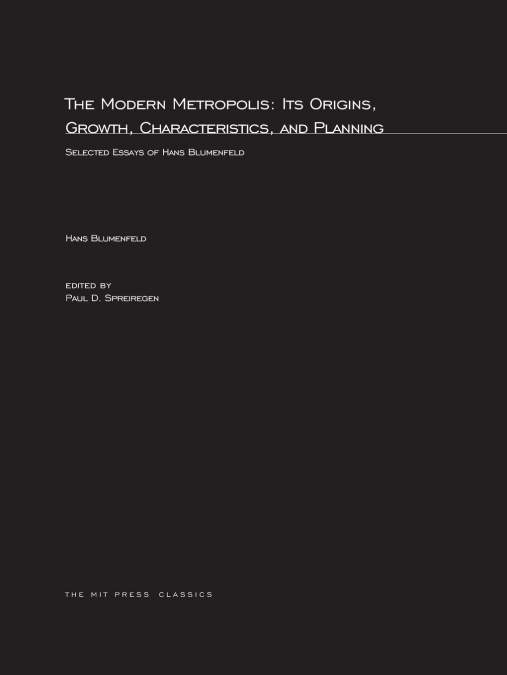 The Modern Metropolis
