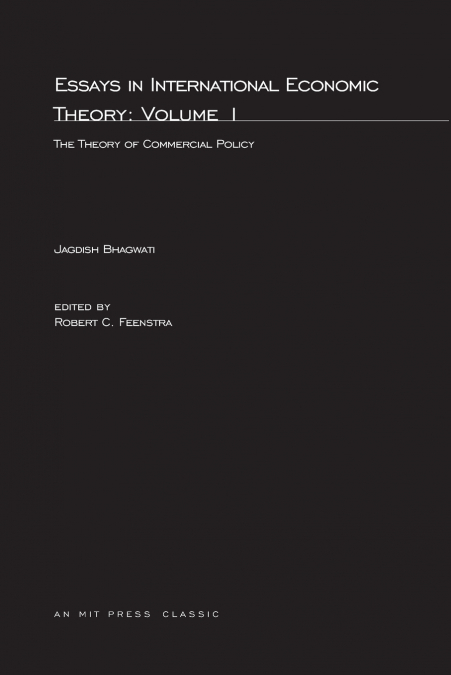 Essays in International Economic Theory, Volume 1