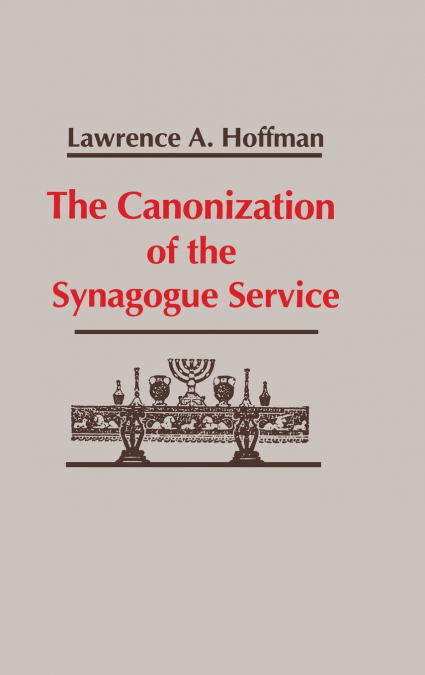 Canonization of the Synagogue Service, The