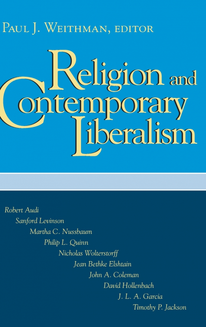 Religion and Contemporary Liberalism