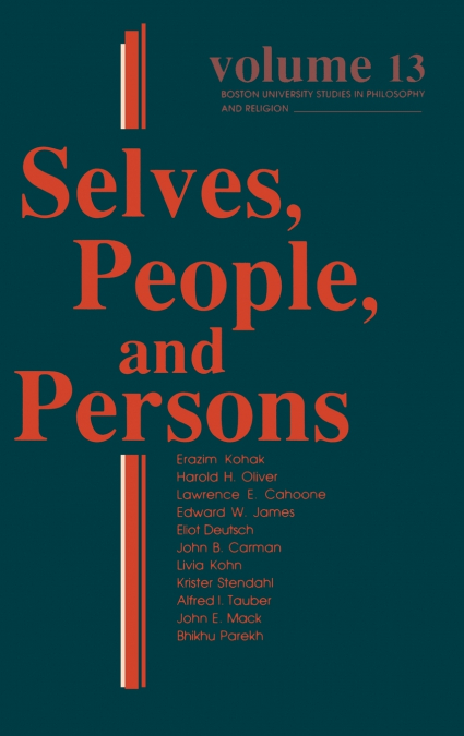 Selves, People, And Persons