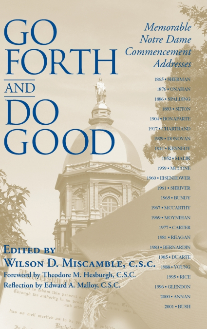 Go Forth and Do Good