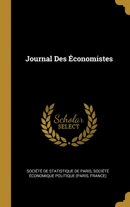 Journal Des Économistes