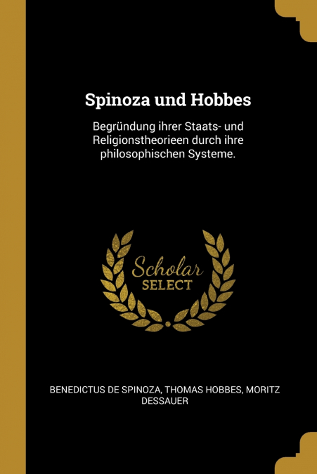 Spinoza und Hobbes