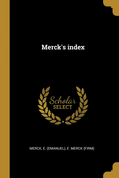 Merck’s index