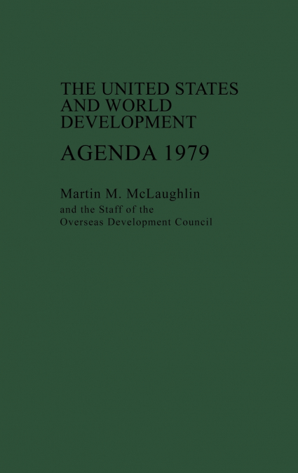 U.S. and World Development Agenda