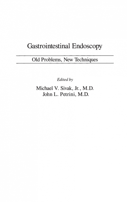 Gastrointestinal Endoscopy