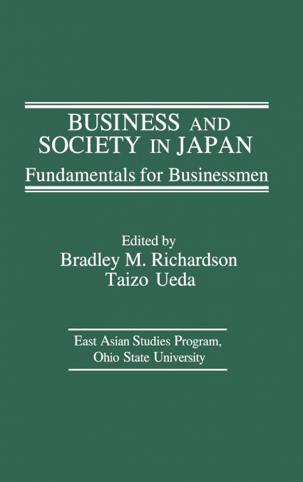Business and Society in Japan