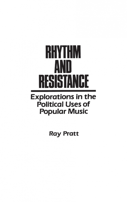 Rhythm and Resistance