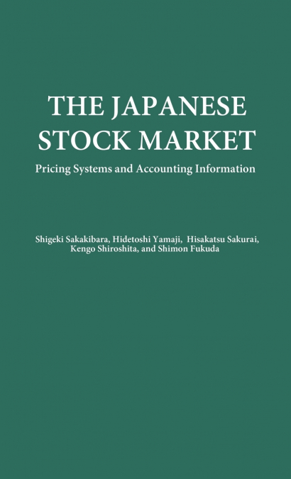 The Japanese Stock Market