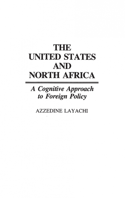 The United States and North Africa
