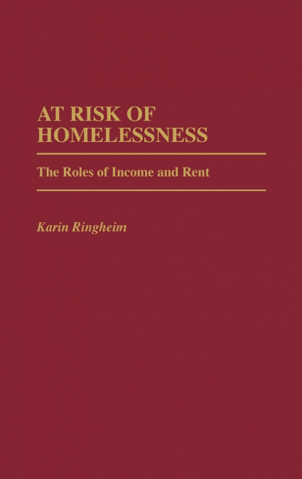 At Risk of Homelessness