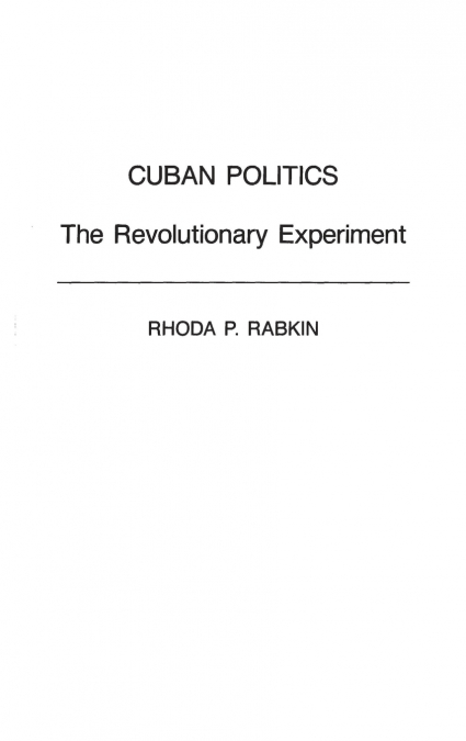 Cuban Politics
