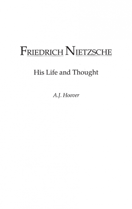 Friedrich Nietzsche