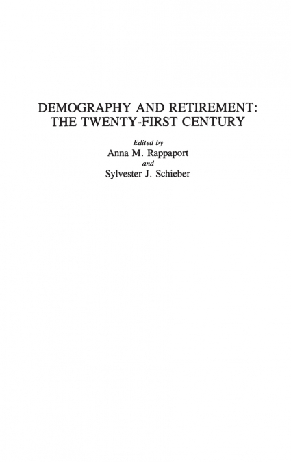 Demography and Retirement