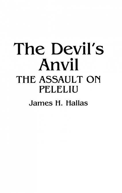 The Devil’s Anvil