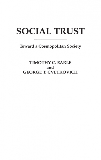 Social Trust