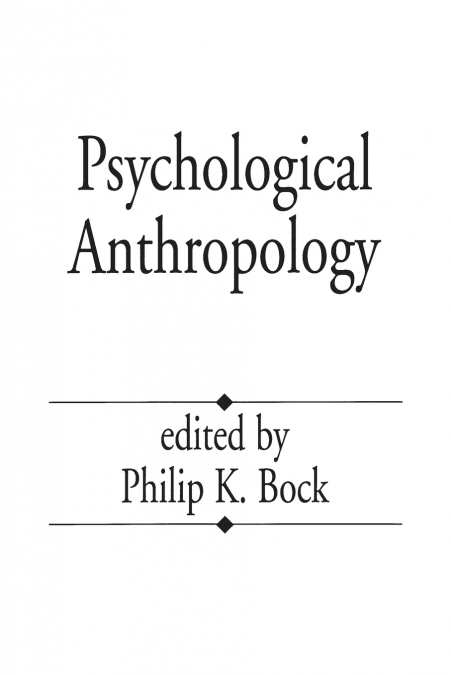 Psychological Anthropology