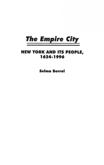 The Empire City