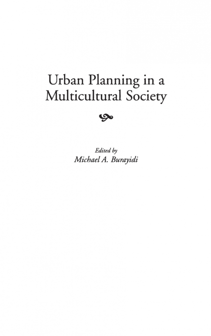 Urban Planning in a Multicultural Society