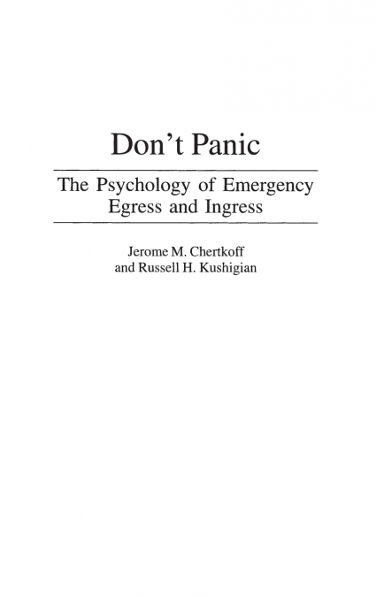 Don’t Panic