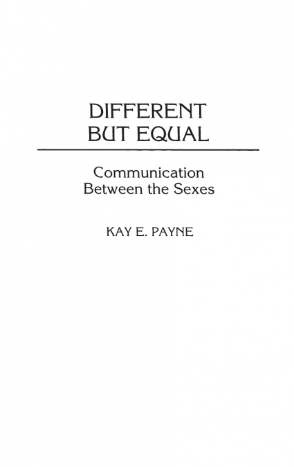 Different but Equal