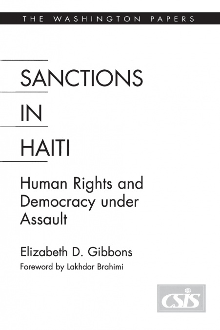 Sanctions In Haiti