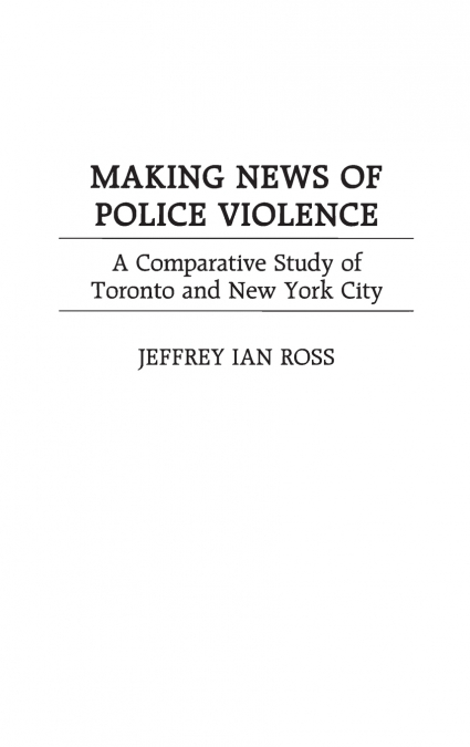 Making News of Police Violence