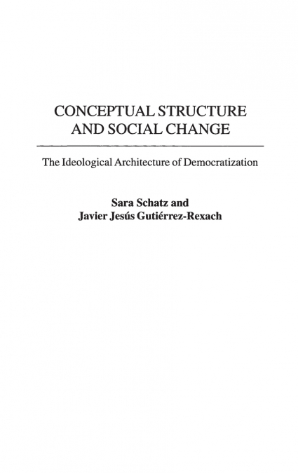Conceptual Structure and Social Change