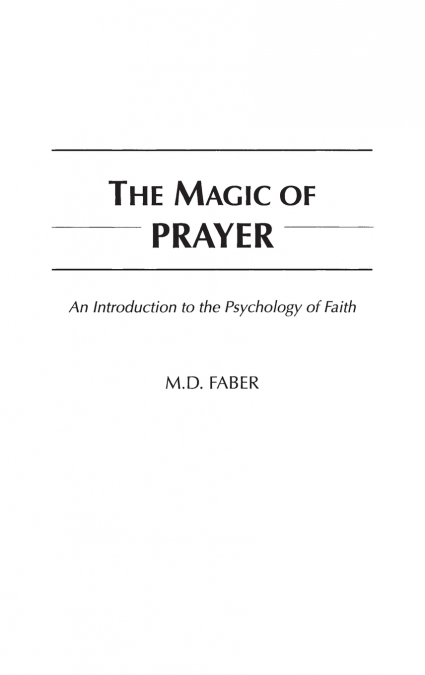 The Magic of Prayer