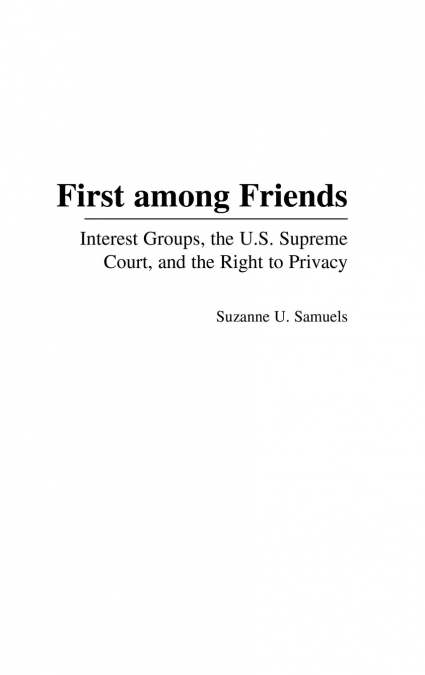 First among Friends