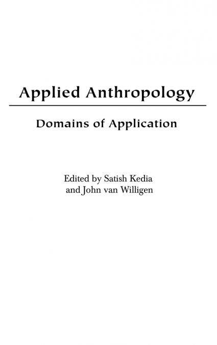 Applied Anthropology