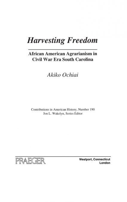 Harvesting Freedom