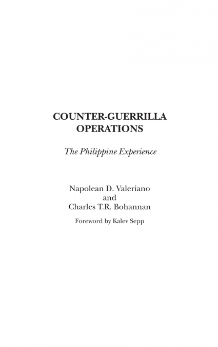 Counter-Guerrilla Operations