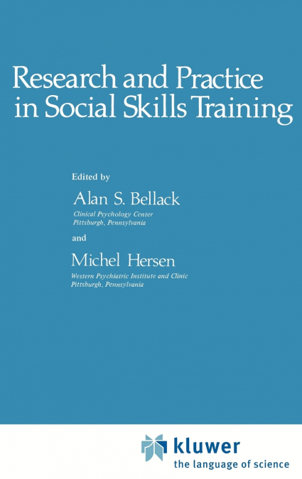 Research and Practice in Social Skills Training