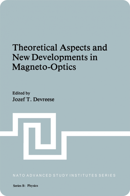 Theoretical Aspects and New Developments in Magneto-Optics