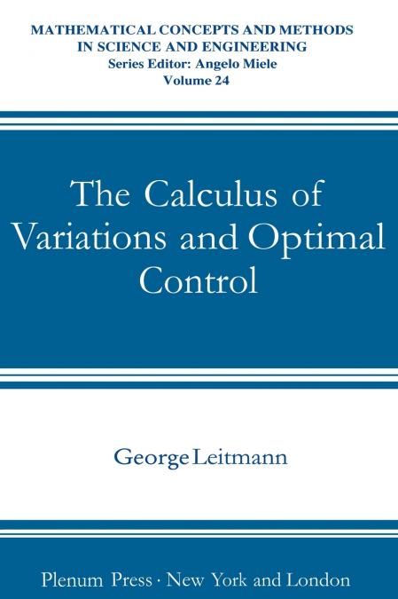 The Calculus of Variations and Optimal Control