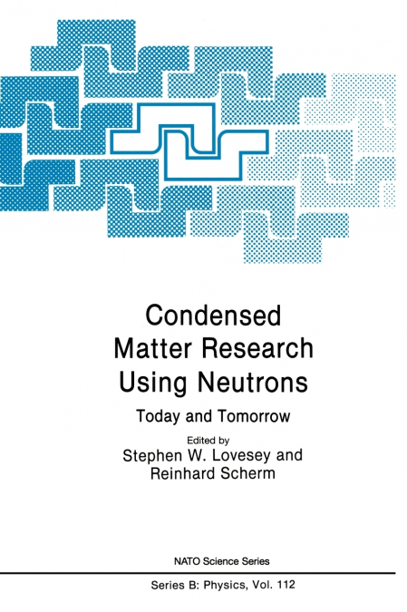 Condensed Matter Research Using Neutrons