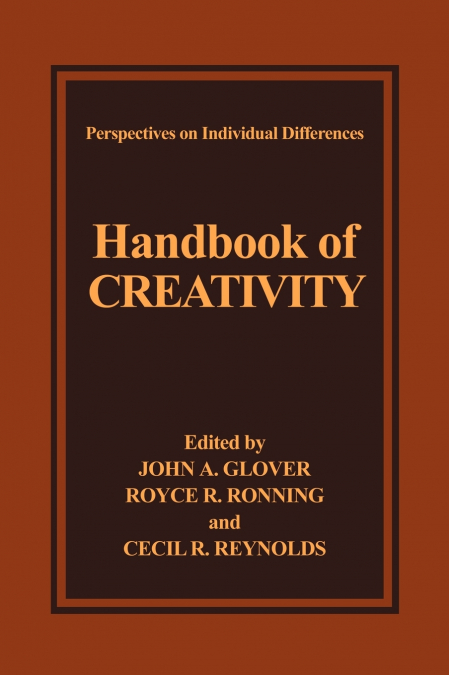Handbook of Creativity