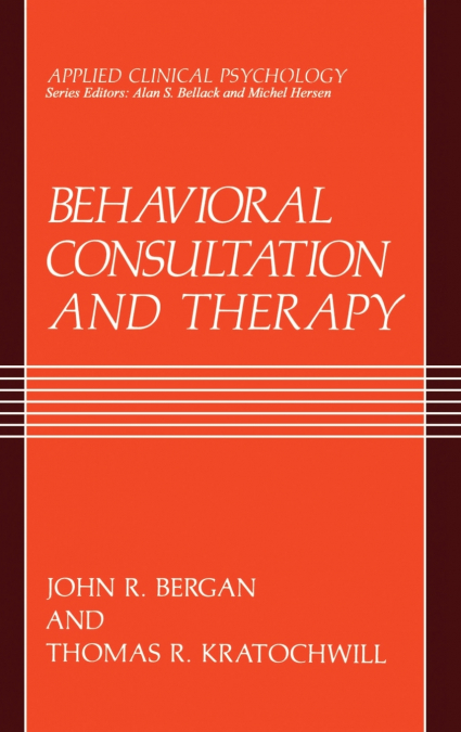 Behavioral Consultation in Applied Settings
