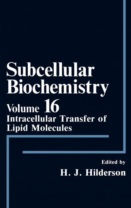 Subcellular Biochemistry